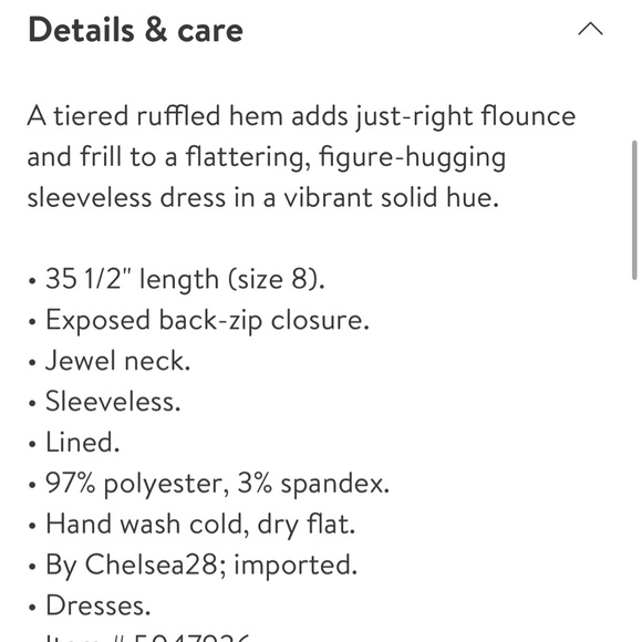 Chelsea28 Tiered Ruffle Hem Mini Dress - Picture 4 of 4